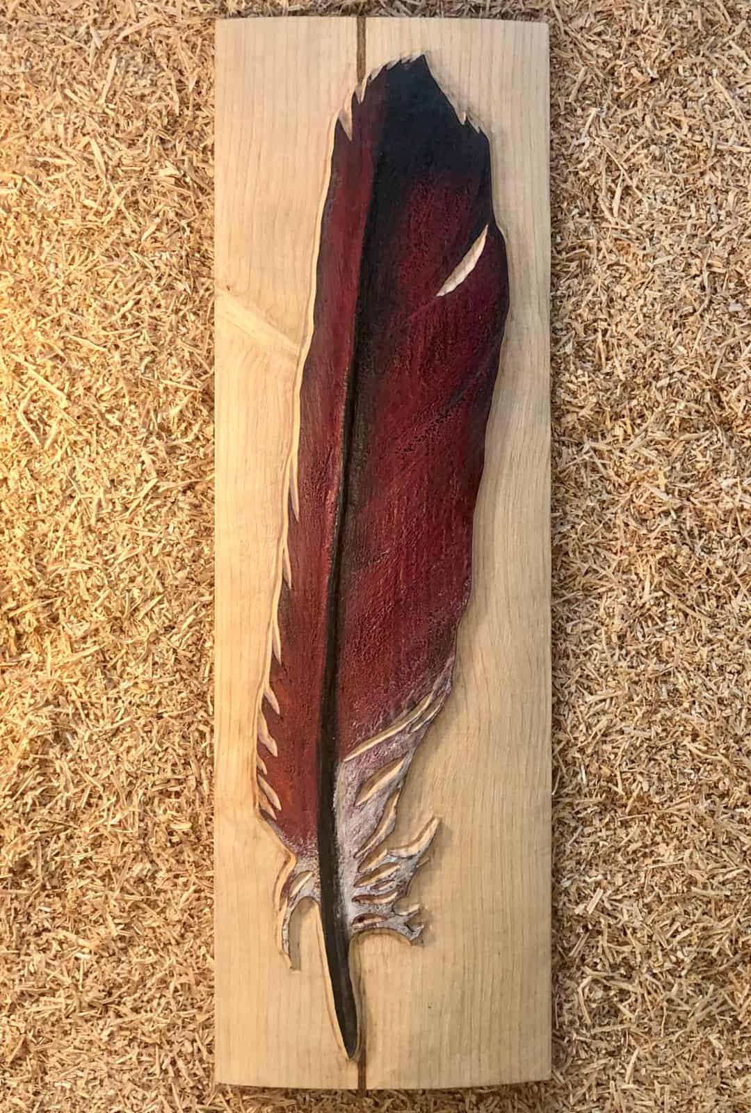 Cardinal Feather 